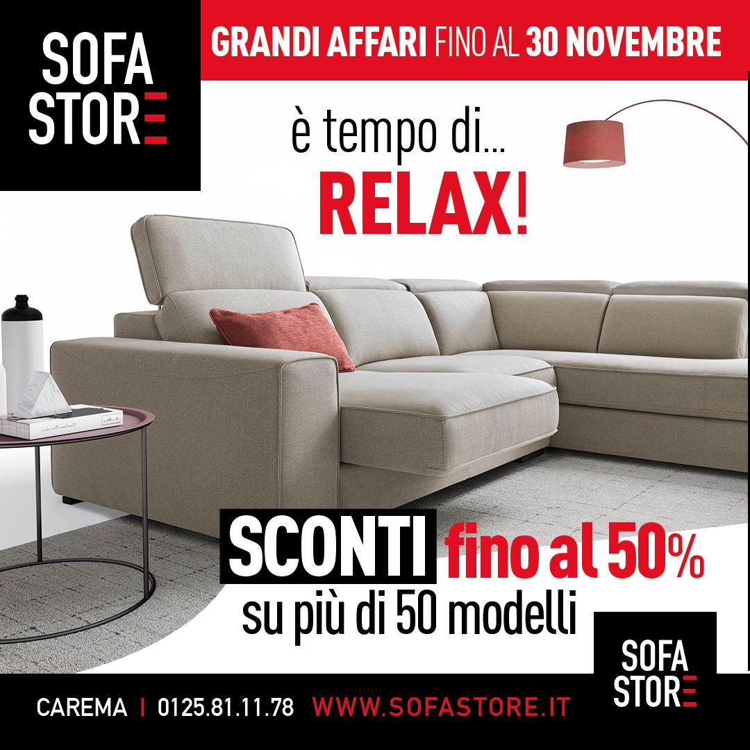 Sconti fino al 50% fino al 30 Novembre 2023!